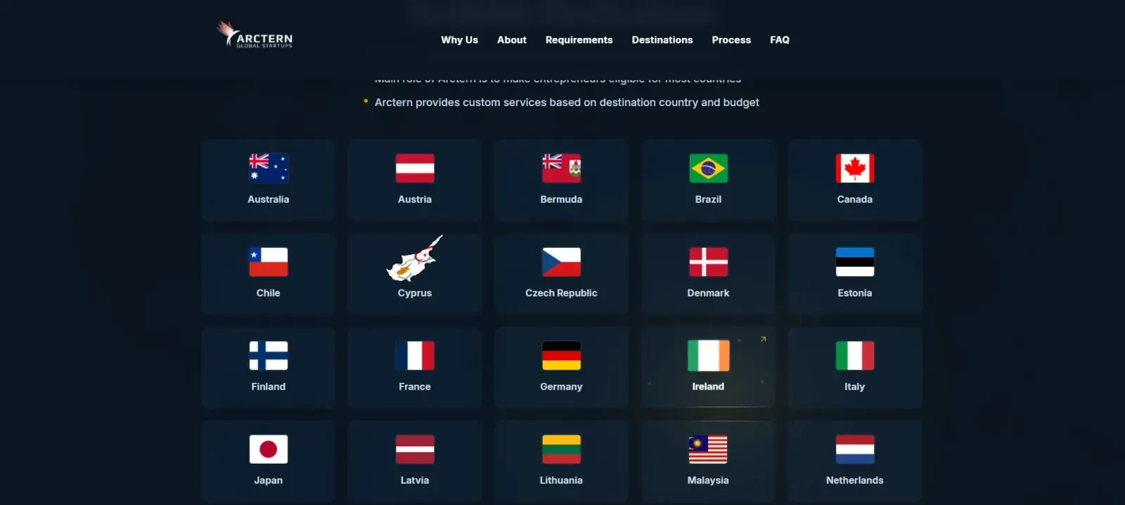 Arctern Global Startups — Ansicht 2